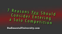 7 Reasons You Should Consider Entering a Solo Competition