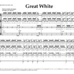 Great White drum cadence