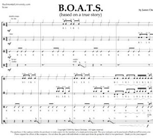 B.O.A.T.S. cadence 1st page