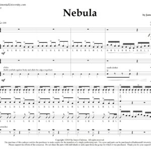 Nebula cadence 1st page
