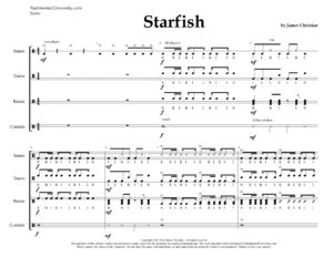 Starfish cadence 1st page